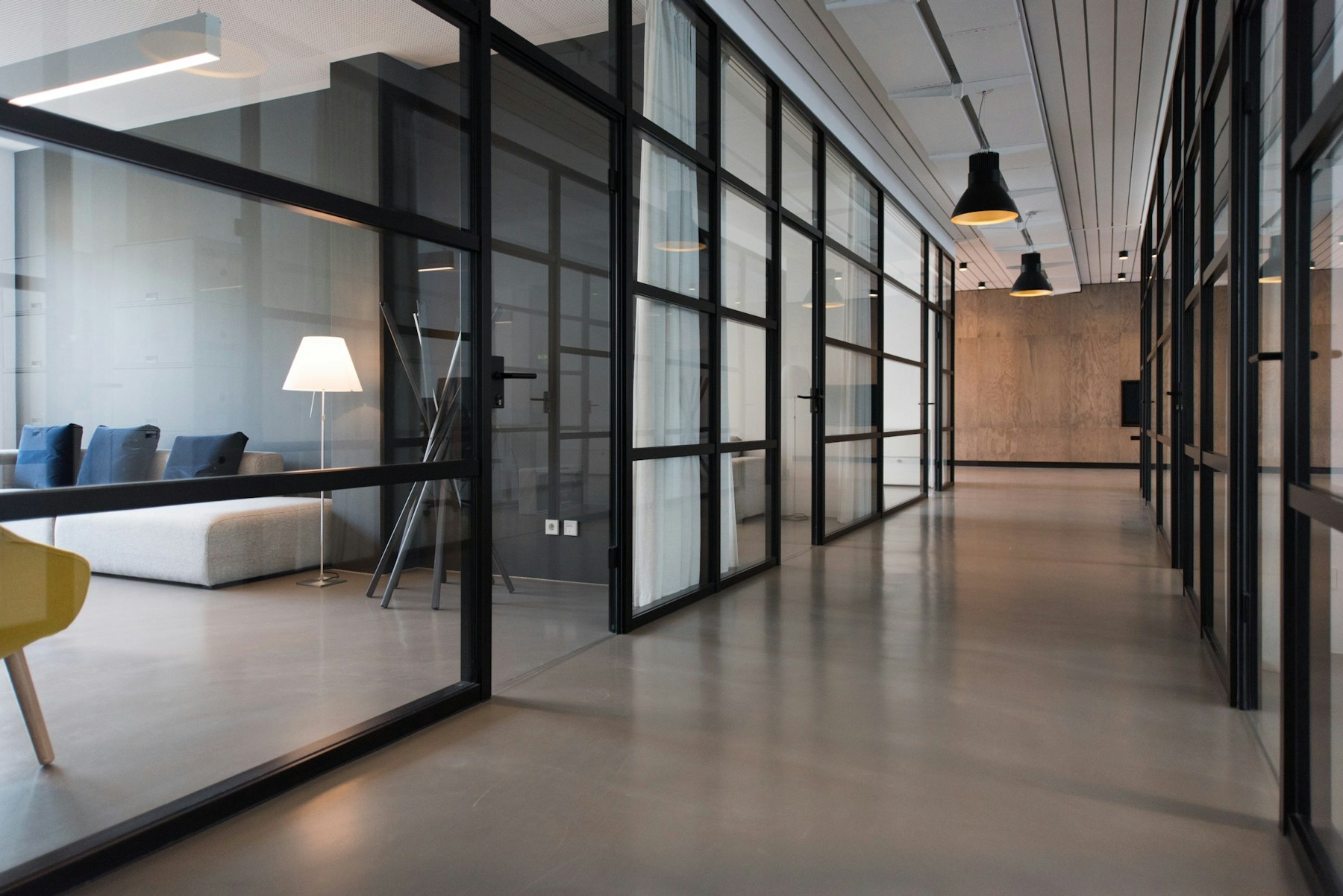 Bureaux lumineux et espaces de travail